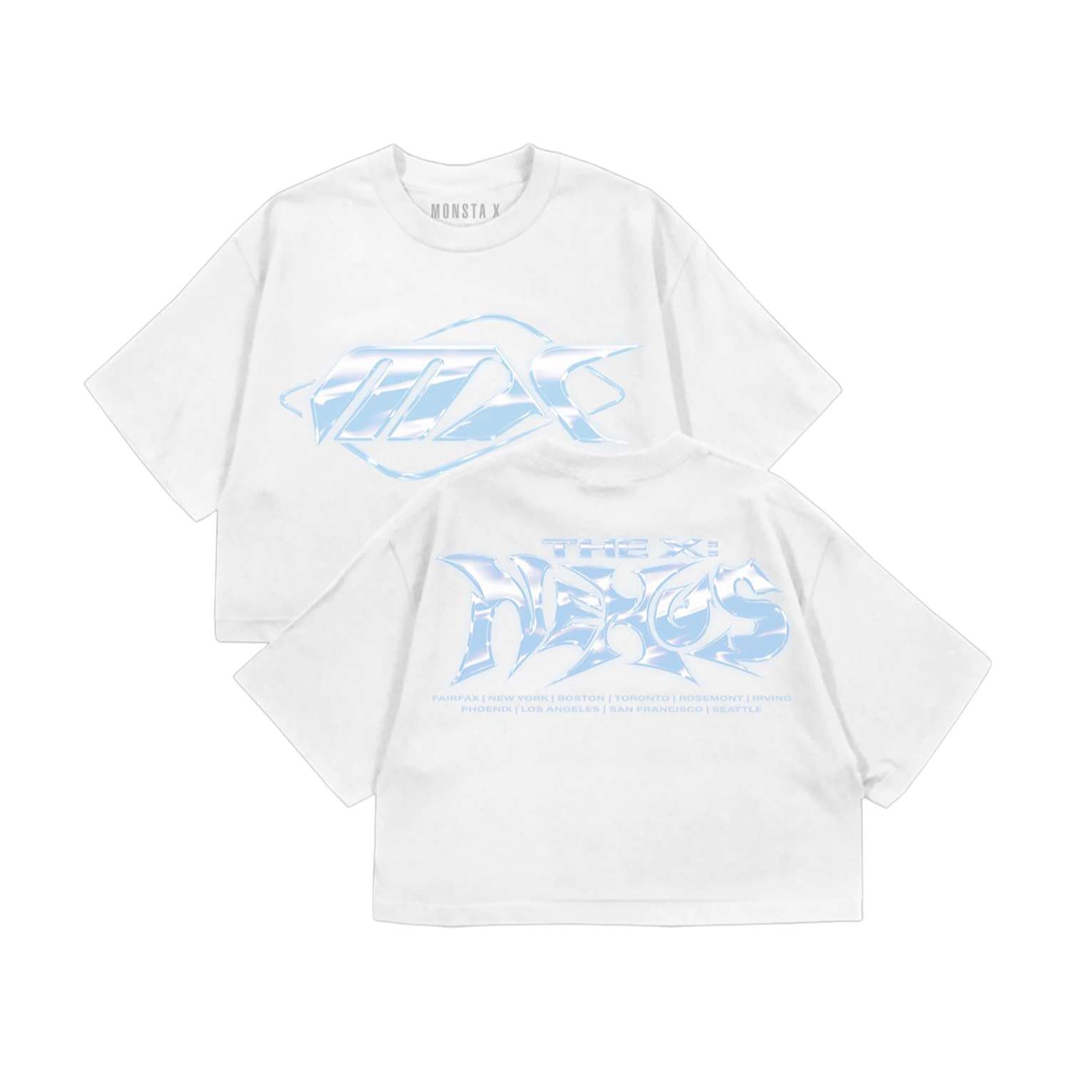 MOX - MX Crop Tour Tee White – Monsta X