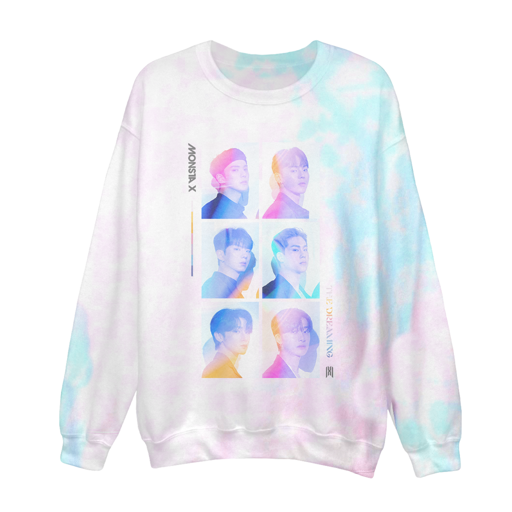 MONSTA X Tie Dye Crewneck