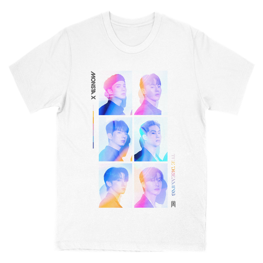 MONSTA X Iridescent Grid Tee