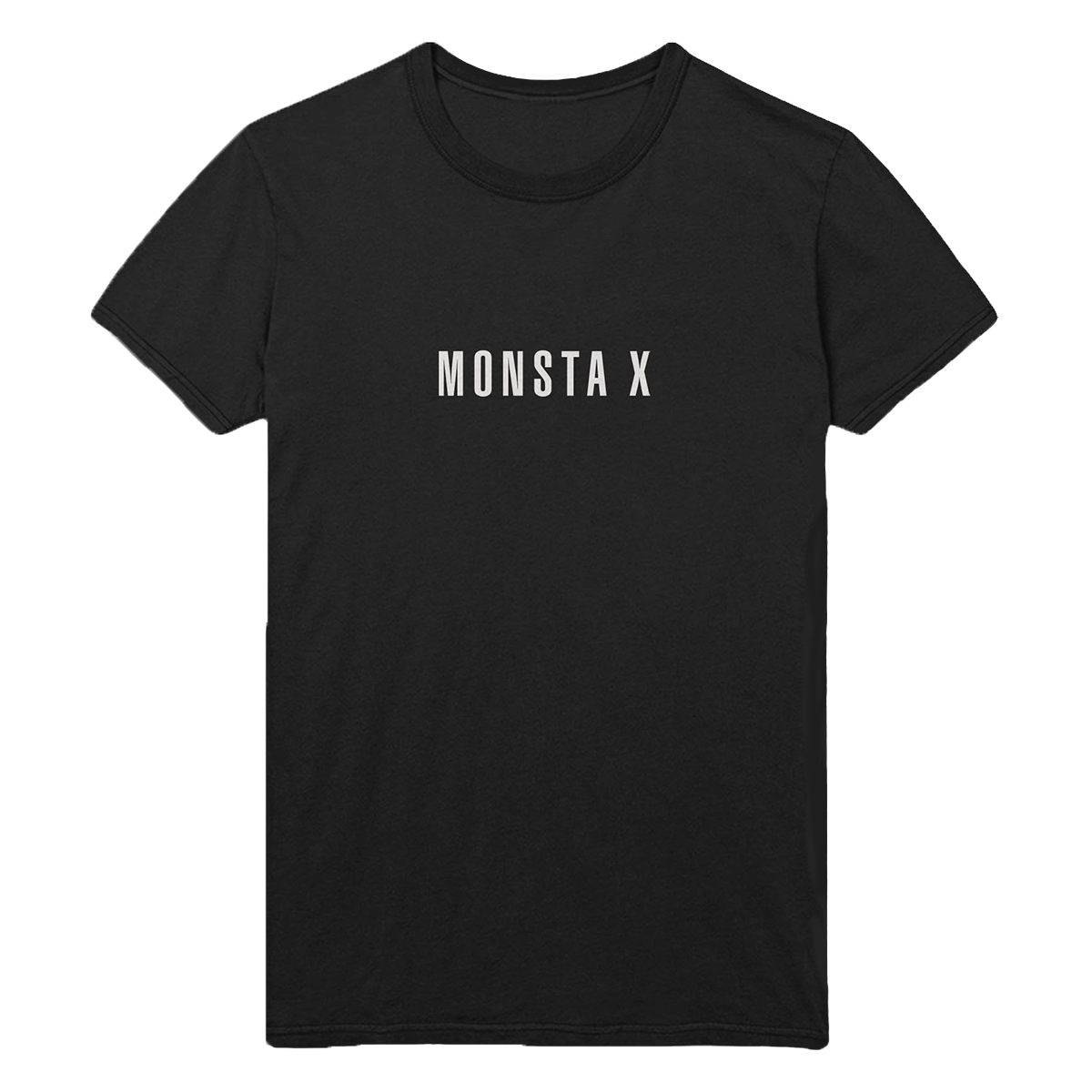Monsta X Logo Tee - Black-Monsta X