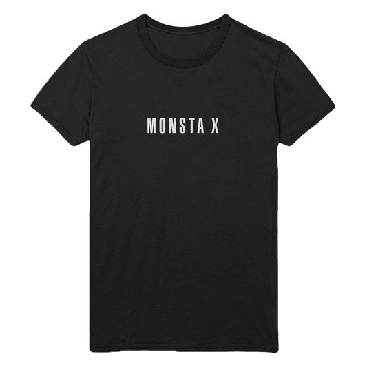 Monsta X Logo Tee - Black-Monsta X