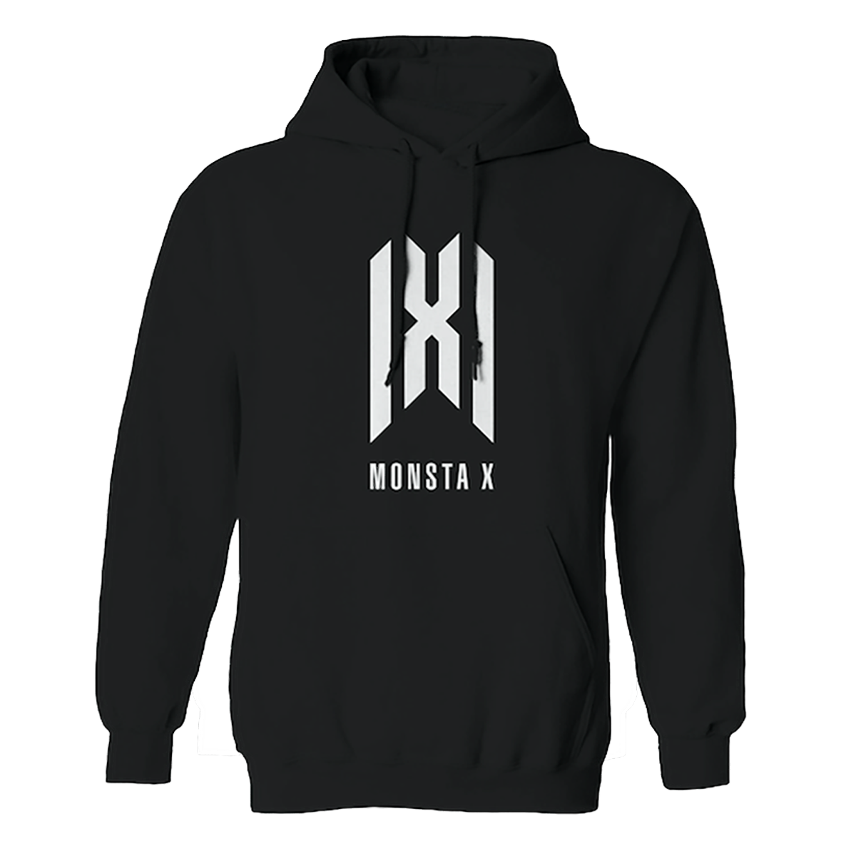 Monsta X Logo Pullover Hoodie Black Monsta X Shop