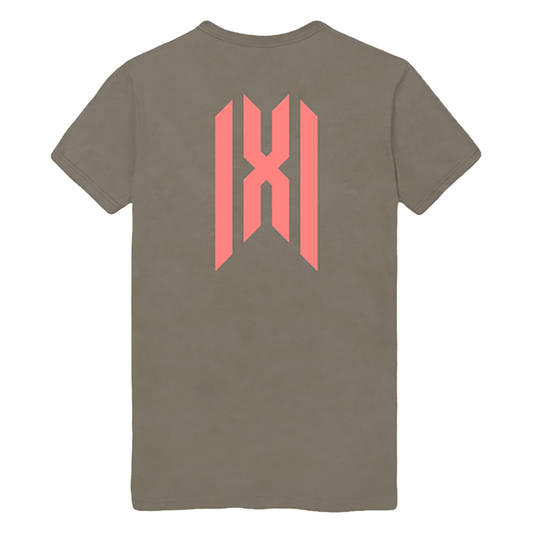 Monsta X Logo Tee - Sandstone-Monsta X